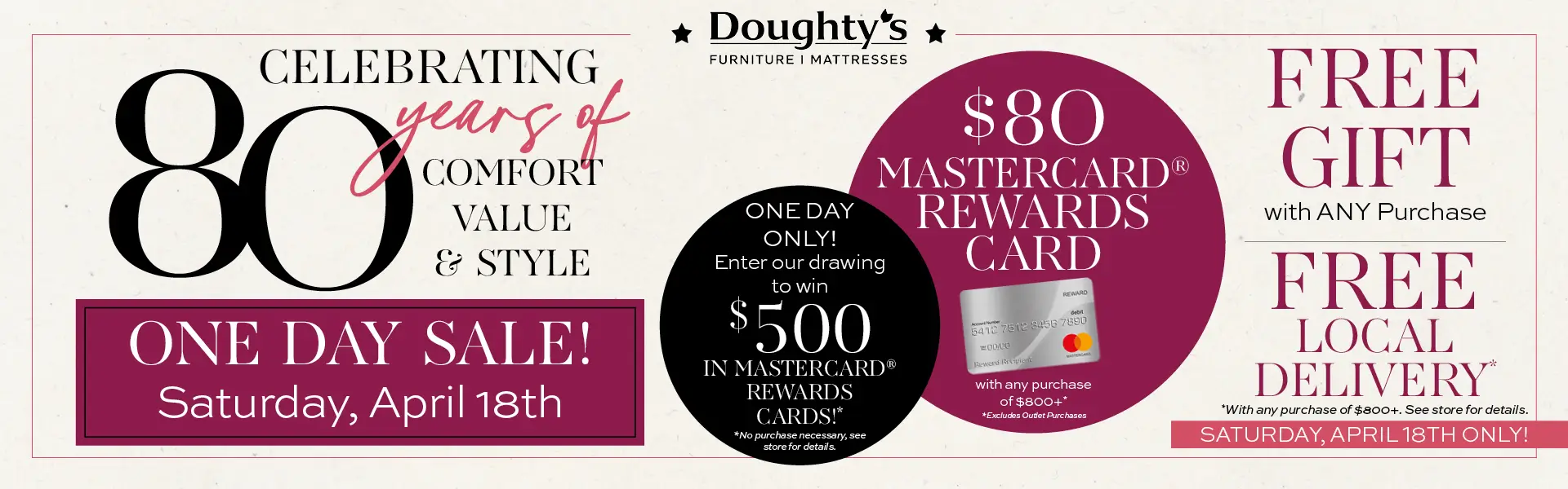 Doughtys 80 Anni 1DAYSALE Online Rotators 21jmmgpp0