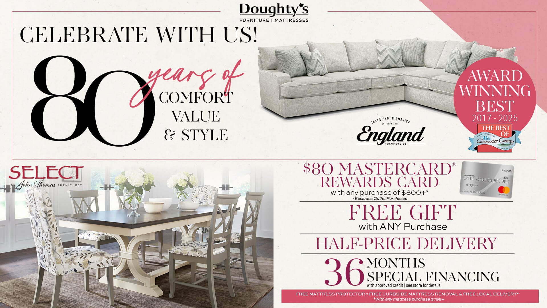 80th Anniversary Sale