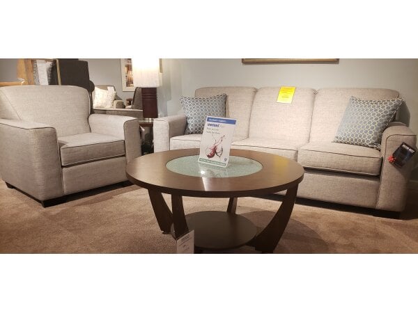 2 Piece Set: Sofa & Chair
