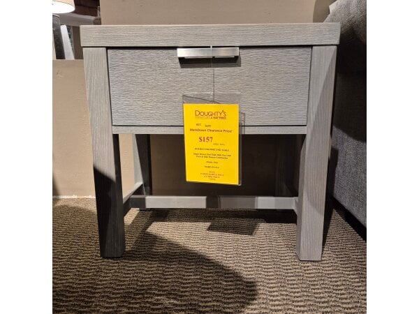 Double USB Port Night Stand/ End Table