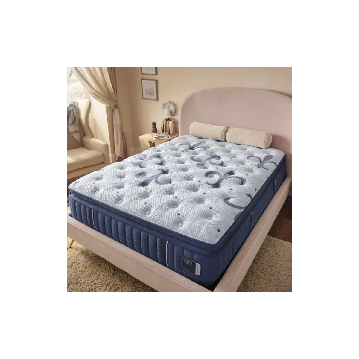 Stearns and Foster Estate Plush Euro Pillow Top Mattress - Image 1