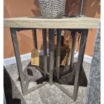 3 Piece Table Set: Round Cocktail, Rectangular End & Round End Table - Image 3