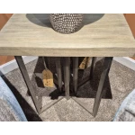 3 Piece Table Set: Round Cocktail, Rectangular End & Round End Table - Image 4