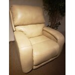 Leather Match Wall Saver Manual Recliner