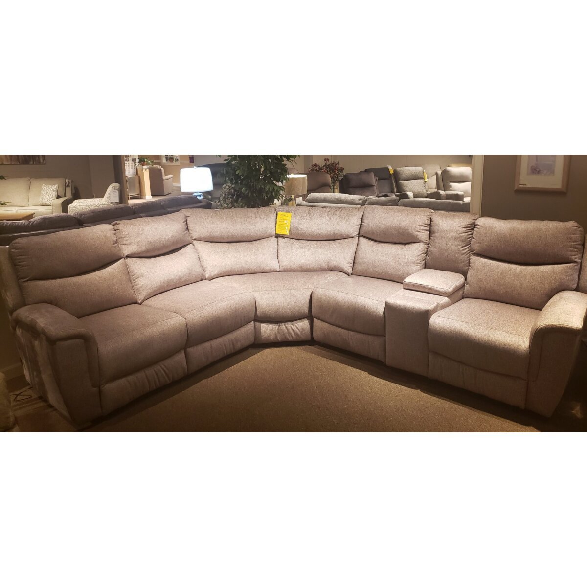 6 Piece Power Reclining & Power Headrest Sectional - Image 1