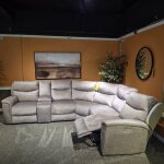 6 Piece Power Reclining & Power Headrest Sectional
