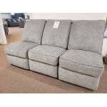 3 Piece Reclining Armless Sofa