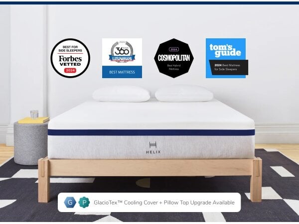 Helix Midnight Core Mattress with Breathe Knit Cover