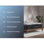 Helix Midnight Luxe Mattress with GlacioTex Cooling Cover - Image 3