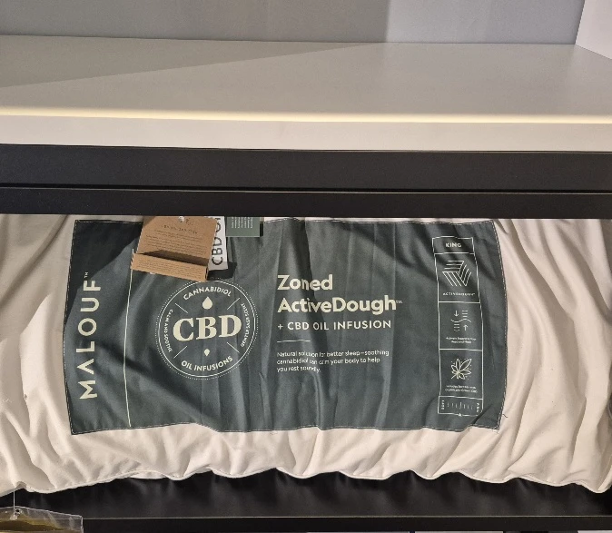 20260613_155826_resized Zoned Active Dough King Bed Pillow With CBD Oil - Image 1