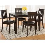 Dark Rustic Prairie Dining 5 Pack - Image 3