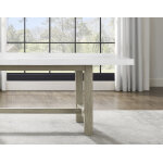 Carena 78-inch Rectangle White Marble Top - Image 8