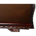 Antoinette 96-120 Inch Pedestal Dining Table W/24″ Leaf - Image 5