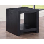 Aubrey, End Table, Black Finish