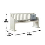 Joanna Bench With Back - Image 4