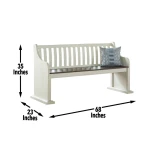 Joanna Bench With Back - Image 3