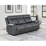 Gaston Sofa, Manual Reclining, Drop-down Console - Image 3