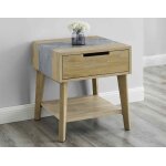 Calgary Sintered Stone Inlay End Table - Image 2