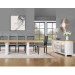 Magnolia 7-piece 72-108-inch Dining Set(table & 6 Side Chairs)