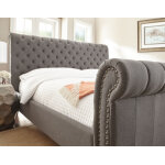 Swanson King Bed, Gray - Image 7