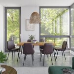 Draper Upholstered Dining Chair - Image 3