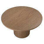 Colvin 52″ Round Dining Table Top, Brown