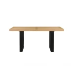 Magnolia 80-96-inch Counter Table W/18-inch Leaf, Black Base - Image 6