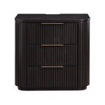Henry Reeded 3-drawer Nightstand With Usb & Electric Outlets, Espresso Finish - Image 7