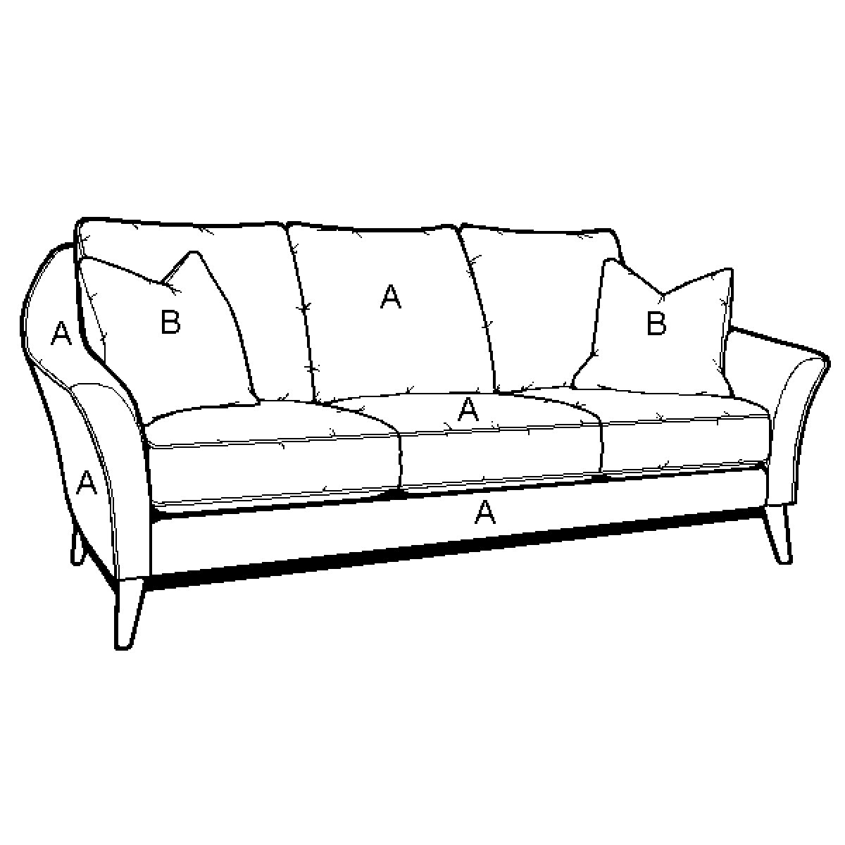 0d260981bc9e9a9977fef67134e0f920 2142-01 Sofa - Image 1