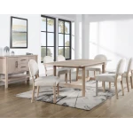 Gabby 60-78 Inch Dining Table W/ 18-inch Leaf - Image 6