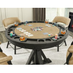 Rylie 6-piece Counter Game Dining Set, Black Finish - Image 13