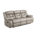 Tyson Sofa, Manual Reclining, Drop-down Console And Power Strip, Glider