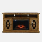 Telluride Electric Fireplace Media Console