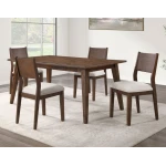 Canton 5-piece 72″ Side Chair Dining Set - Image 5
