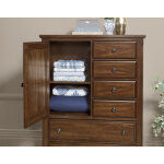 Heritage Door Chest - 6 Drwr/1 Door - Image 4