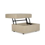 Essentials Living Room Lift Top Storage Ottoman 739002s - Image 3