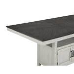 Hyland 80-inch Counter Table W/20-inch Leaf - Image 5