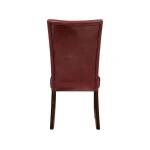 Hartford Vegan Leather Side Chair, Red - Image 4