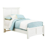 Bonanza Twin Mansion Bed - White Finish