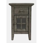 Rustic Shores Power Chairside Table