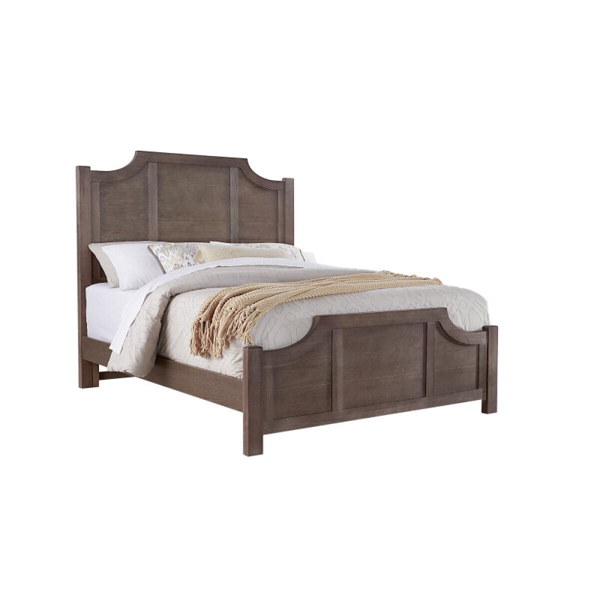 12a668adf4f44c7311b1b399858747a8 Maple Road Cal King Scalloped Bed - 117-667-766-944-MS2 - Image 1