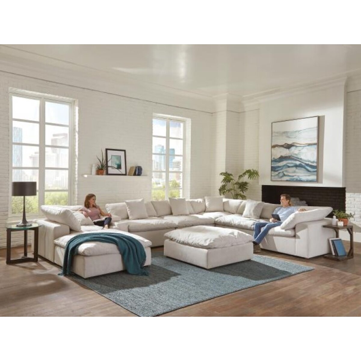 13d6d84f617b2d664328f684f6c5f089 Posh 4445 Cocktail Ottoman - Image 1