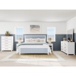 Rosalie King Upholstered Bed