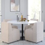 Tess Castered Chair (2/ctn) - Image 3