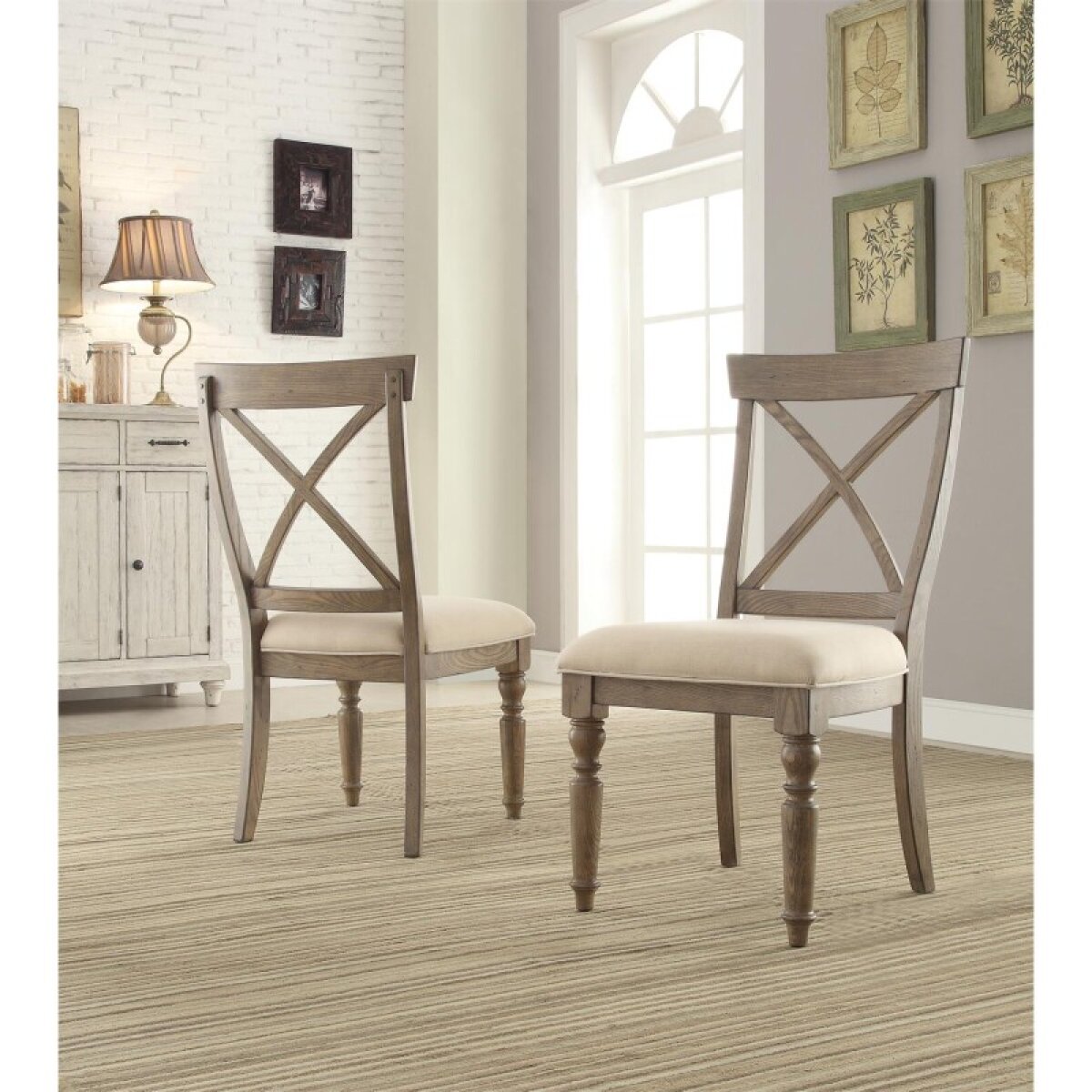 14ada8ac9fb541616d2a84507b7e2b75 X-back Uph Side Chair 2in - Image 1