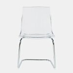 Clarity Transparent Dining Chair - Image 7