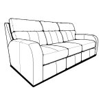 M3844P Power Sofa