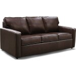 Norris Leather Queen Sleeper