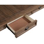 Joanna 6-piece Dining Set, Brown - Image 6