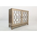 Casa Bella 2 Door Mirrored Cabinet - Image 3